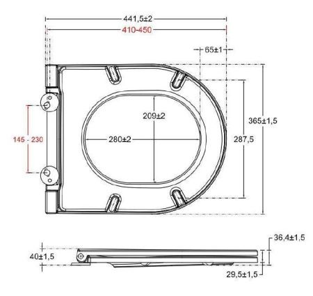 Крышка сиденье Allen Brau Reality 4.32007.31