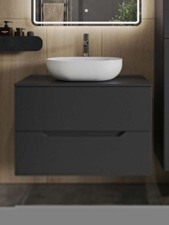 Тумба с раковиной Orange Line Li-80TugMDF+B05-480W 80х50