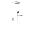 Душевая система Vincea Inspire VSFW-3I21MT2RCH встраиваемая в стену с термостатом