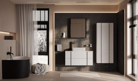 Шкаф-пенал Allen Brau Reality 1.32003.WM 60х150 подвесной цвет белый