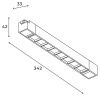 Трековый однофазный светильник Hesby Lighting Skylite (Скылите) HSBL_0143