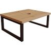 Столешница 1MarKa Grunge Loft Ц0000001584 60х50 накладная цвет коричневый