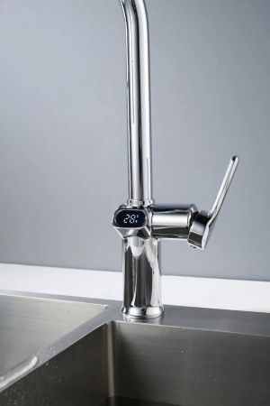 Смеситель для кухни Knotlor KN-100 на мойку хром