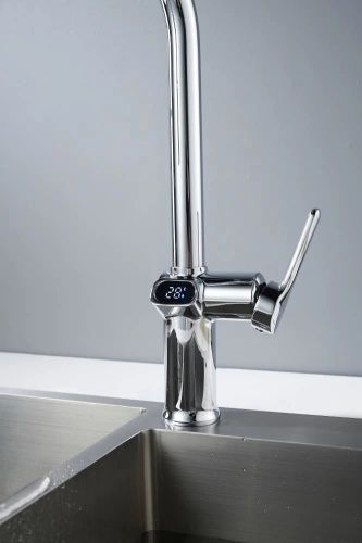 Смеситель для кухни Knotlor KN-100 на мойку хром - фото 5