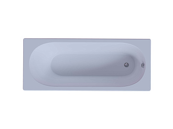 Ванна акриловая Aquatek Оберон OBR180-0000009 180х80 пристенная прямоугольная с каркасом без ручек Ванна акриловая Aquatek Оберон OBR180-0000009 180х80 пристенная прямоугольная с каркасом без ручек