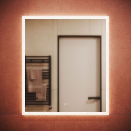 Зеркало с подсветкой Sancos Palace PA700 70х80 подвесное