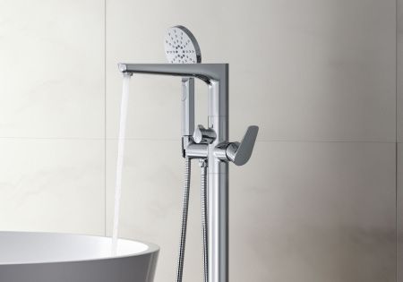 Смеситель Aquatek БЕТТА AQ1145CR напольный хром