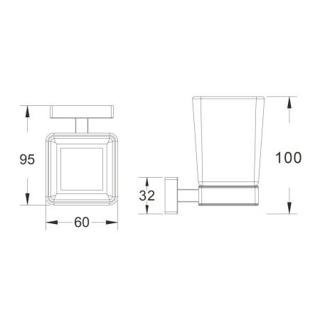 Стакан Shevanik SG56G SG5612G