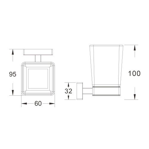 Стакан Shevanik SG56G SG5612G - фото 3