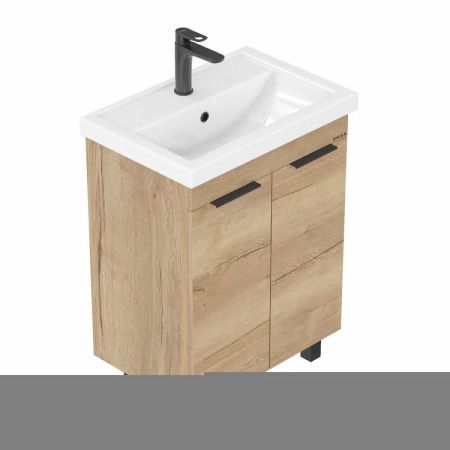 Тумба под раковину Onika Легран 106159 60х40 напольная цвет коричневый