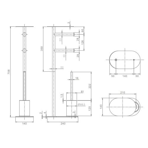 Стойка Raglo R300.31.09 - фото 2
