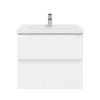 Тумба под раковину Onika Эвада 107061 70х40 подвесная цвет белый
