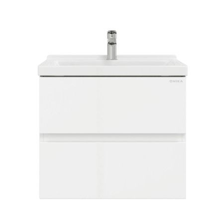Тумба под раковину Onika Эвада 107061 70х40 подвесная цвет белый