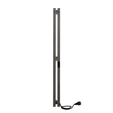 Полотенцесушитель электрический Indigo Style PRO LSPRE120-10GNSRt 10х120 оружейная сталь
