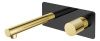 Смеситель для раковины Boheme Stick 125-BG.2 встраиваемый в стену черный