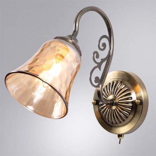 Бра Arte Lamp Nicole (Ницоле) A2702AP-1AB - фото 2