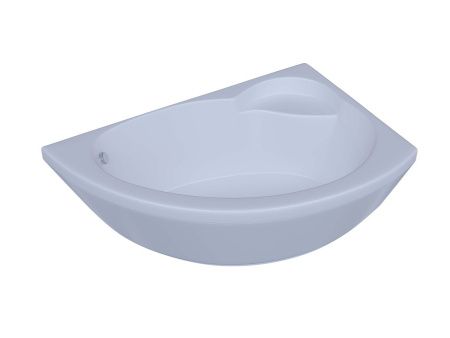 Ванна акриловая Aquatek Аякс 2 AYK170-0000089 170х100 пристенная асимметричная с каркасом без ручек