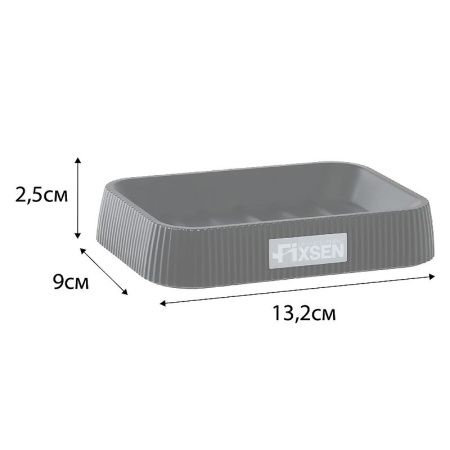 Мыльница Fixsen Black wood FX-401-4