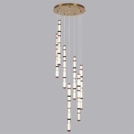 Люстра каскадная Odeon Light Collier (Цоллиер) 5455/210L