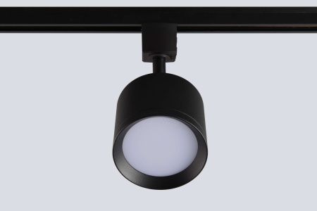 Трековый однофазный светильник Crystal Lux Basic (Басиц) CLT 0.31 020 BK
