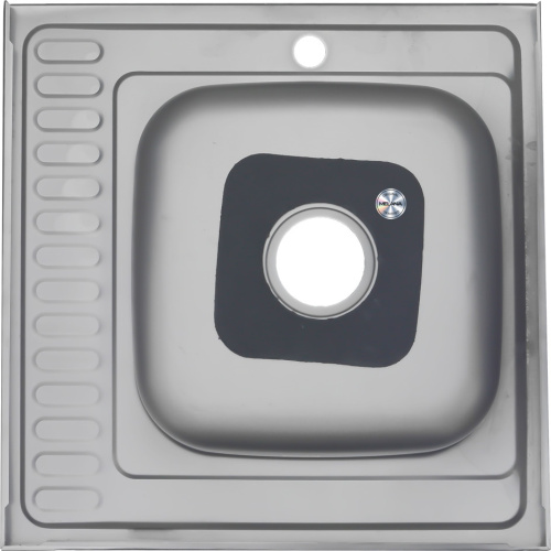 Кухонная мойка Melana 097L 60x60 цвет хром - фото 3