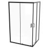 Душевой уголок Taliente TA-09120-1CB 120х90 стекло прозрачное профиль черный без поддона