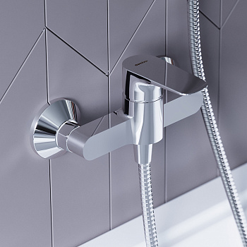 Смеситель для душа Damixa Origin Evo 782000000 настенный хром без термостата