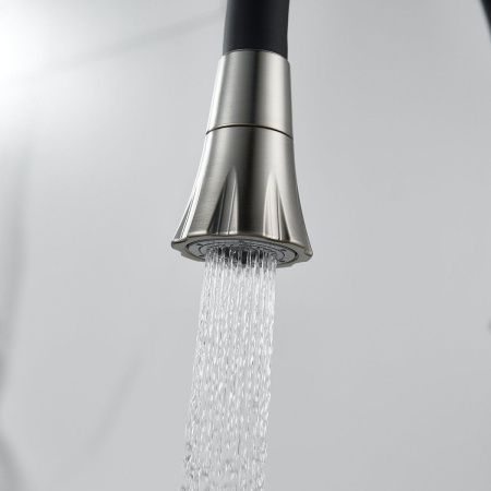 Смеситель для кухни Raffine F303L-3 на мойку сатин