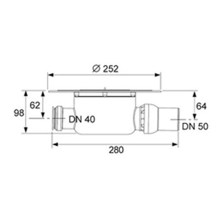 Душевой трап Tece TECEdrainpoint S 3015008 в пол