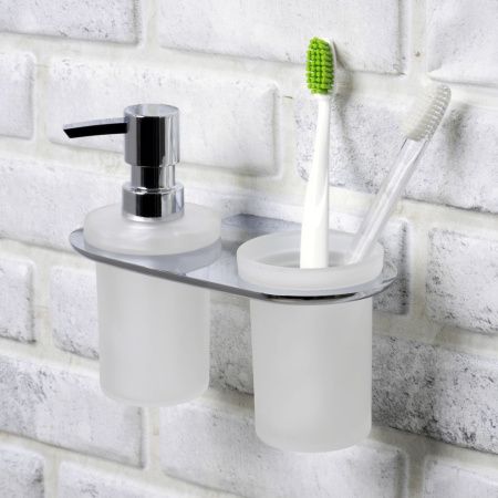 Стакан с дозатором WasserKRAFT 8389