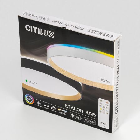 Светильник потолочный музыкальный Citilux Etalon (Еталон) CL750321R