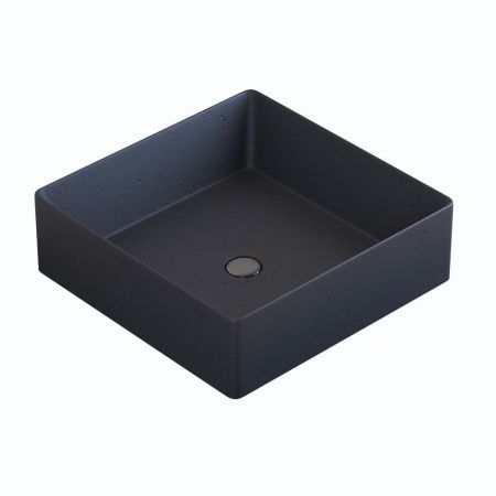 Раковина из искусственного камня Uperwood Square 291020211 40х40 накладная цвет серый