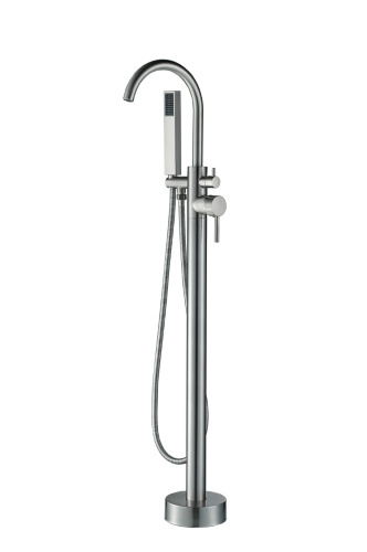 Смеситель BOCH MANN BRAIES Brush nickel BM8922 напольный никель матовый
