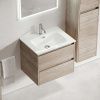 Тумба под раковину Sancos Libra LB60EG 60х50 подвесная цвет коричневый