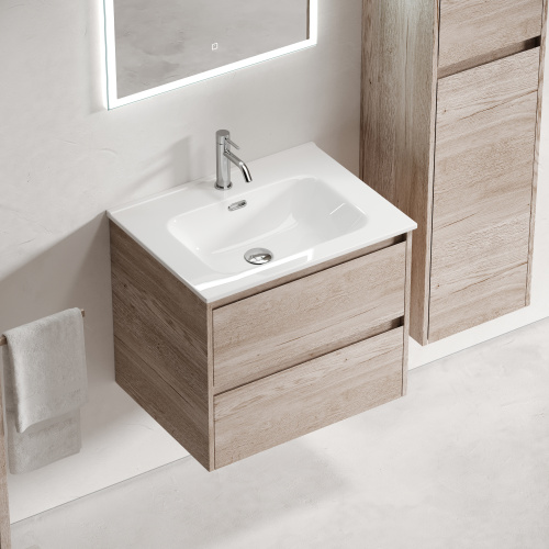 Тумба под раковину Sancos Libra LB60EG 59х45х50 настенная - фото 5