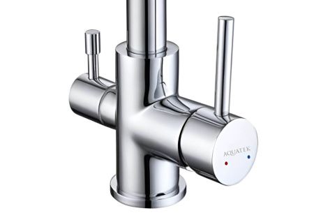 Смеситель для кухни Aquatek ВЕГА AQ1085CR на мойку хром