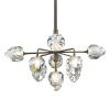 Люстра на штанге Delight Collection On the Rocks (Он тхе Роцкс) P68038L-9 gold