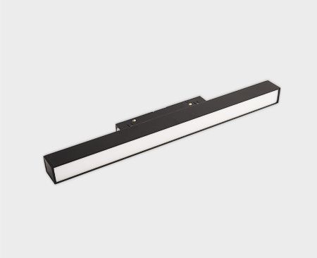 Трековый магнитный светильник Italline Atom (Атом) IT012-5021 black 3000K