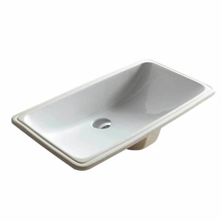 Раковина из сантехнического фарфора Galassia 2035 60х40 встраиваемая цвет белый