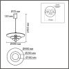 Светильник подвесной Lumion Felta (Фелта) 8295/11AL