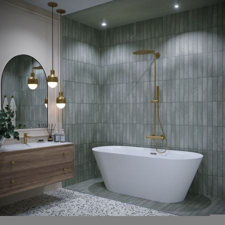 Ванна акриловая Wellsee Cute Twin R 238401000 170х75 отдельностоящая овальная с ножками