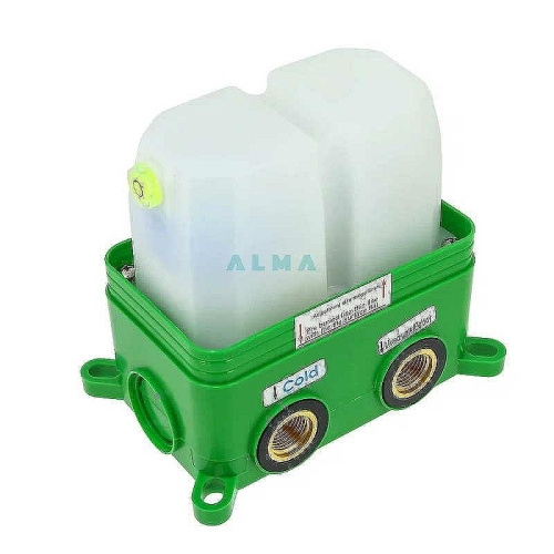 Душевая система ALMAes Weber TVZ-0806 встраиваемая цвет хром с термостатом - фото 3