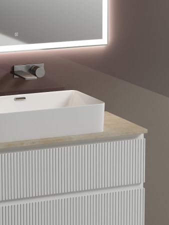 Тумба под раковину Sancos SNOB T SNT100W 100х40 подвесная цвет белый