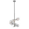 Люстра на штанге Delight Collection Globe Mobile (Глобе Мобиле) MX19009070-8A chrome