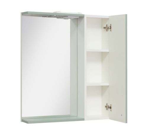 Зеркало-шкаф RUNO Римини 00-00001277 65х75 подвесной цвет зеленый - фото 2