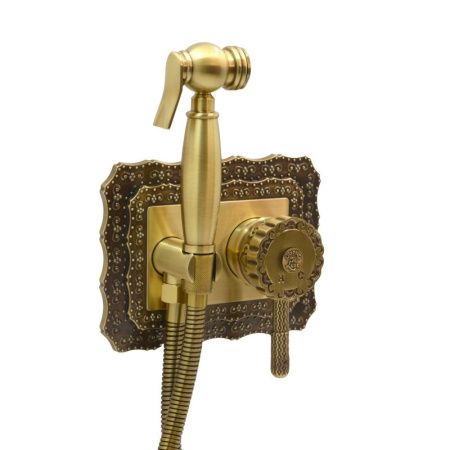 Гигиенический душ со смесителем Bronze de Luxe WINDSOR 10136 бронза