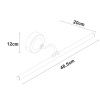 Подсветка для зеркал Arte Lamp Sol (Сол) A7908AP-1BK