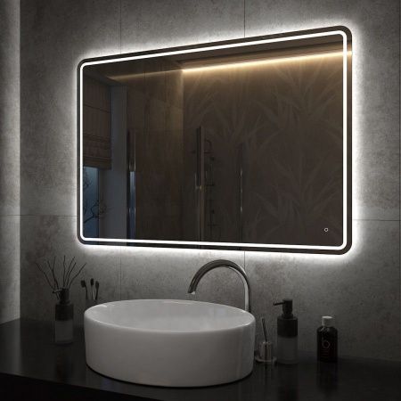 Зеркало с подсветкой Maretti Florenza FL1410070P34EL 100х70 подвесное