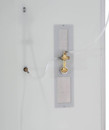 Душевая кабина AvaCan D D5080 80х80 четверть круга с крышей ориентация универсальная