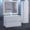Тумба под раковину Uperwood Next Premium 3930205157 80х50 подвесная цвет белый